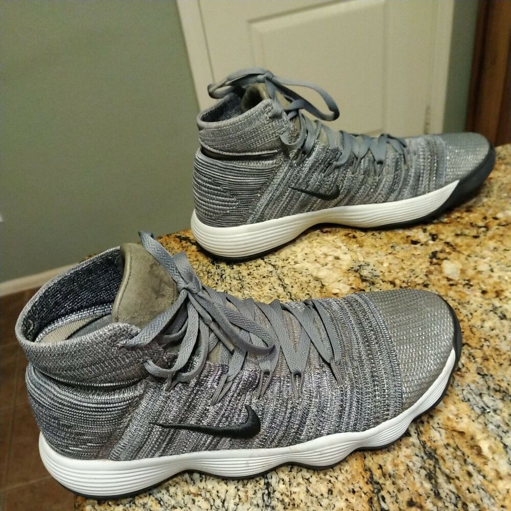 Nike Hyperdunk 2017 Flyknit Cool Gray Knit Shoes 917726-007 (Men’s Size 10.5)
